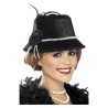 Sombrero elegante de los años 20. Disfraces Charleston - disfrazdisfraz