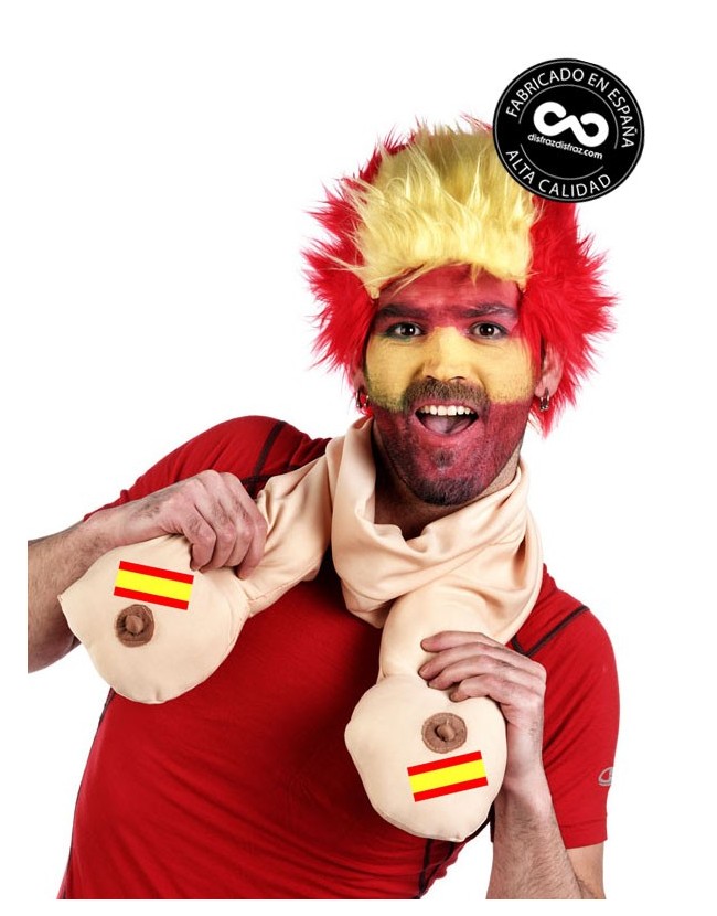 Tetas España - Accesorio Selección | disfrazdisfraz