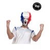 Peluca Francia - Disfraz Supporter Selección | disfrazdisfraz