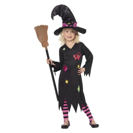 DISFRAZ DE BRUJA CARBONILLA PARA NIÑA |disfrazdisfraz