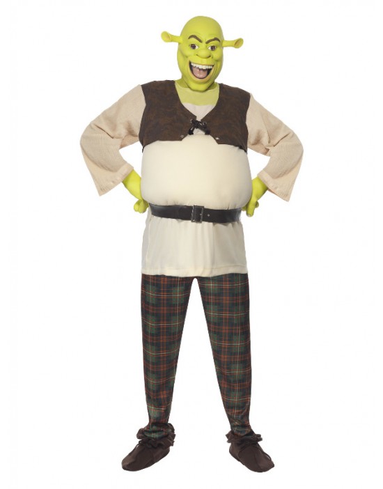 Disfraz de Shrek, Verde,...