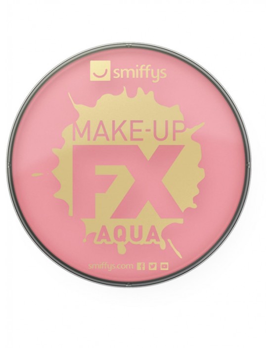 Maquillaje FX al agua rosa