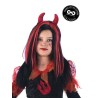 Peluca Diablesa Mechon Rojo