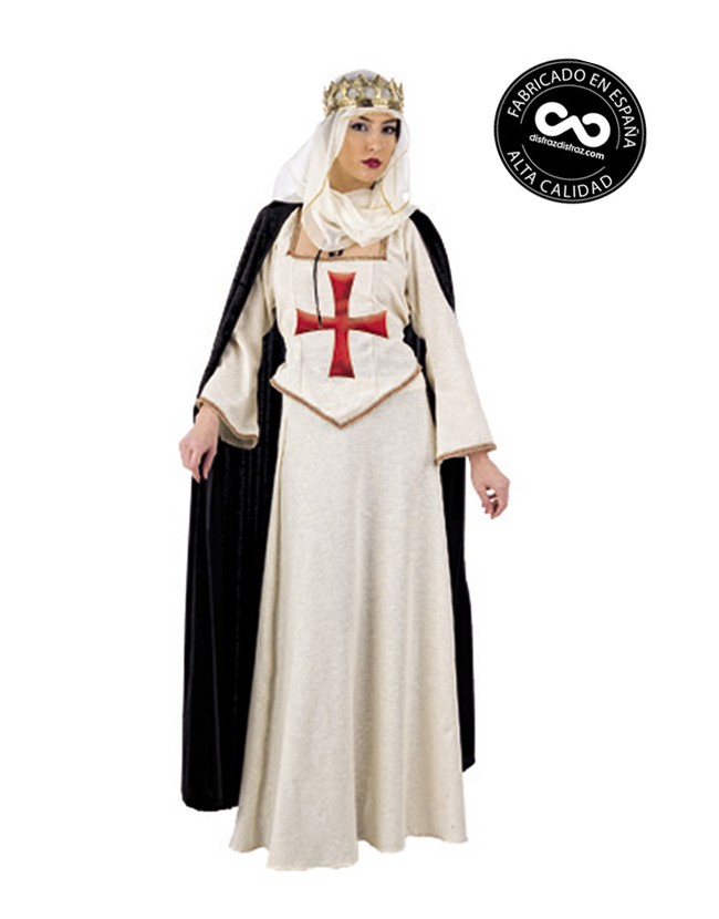 Disfraz de Señora del Temple Medieval