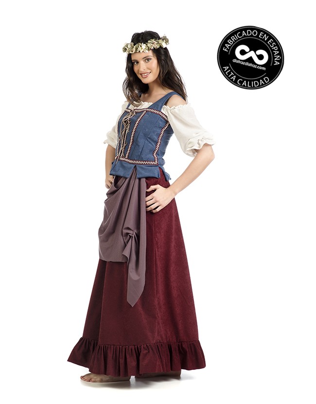 Disfraz de Tabernera Medieval Leonilda