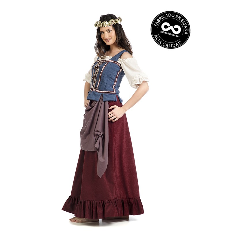 Disfraz de Tabernera Medieval Leonilda