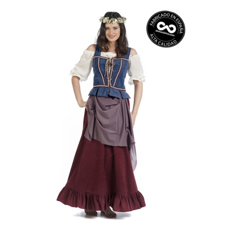 Disfraz de Tabernera Medieval Leonilda