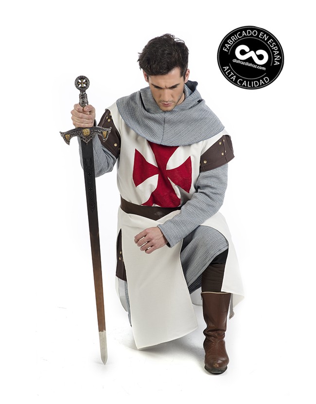 Disfraz de Caballero Medieval Templario