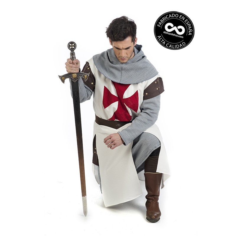Disfraz de Caballero Medieval Templario