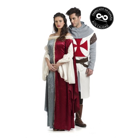 Disfraz de Caballero Medieval Templario