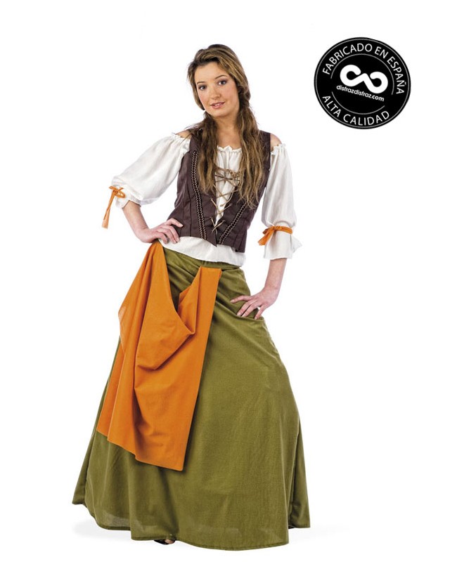 Disfraz de Tabernera Medieval Agnes