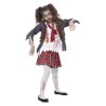 Disfraz de estudiante zombie para niña - disfrazdisfraz