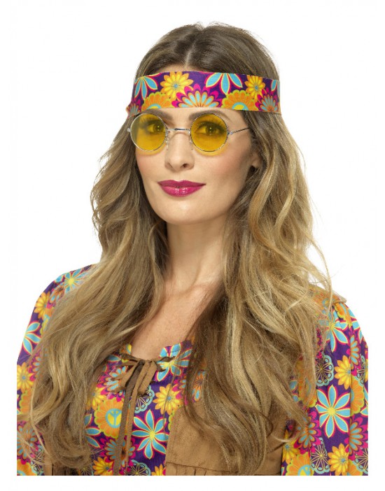 Gafas de hippie redondas...