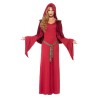Disfraz de sacerdotisa medieval para mujer