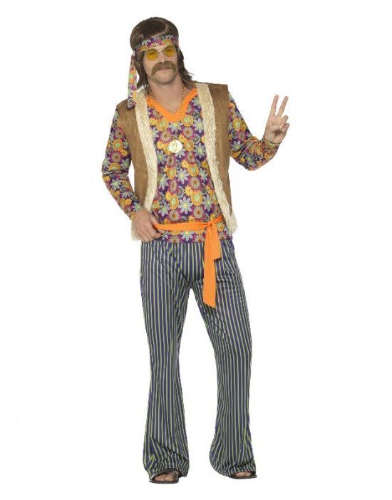 Disfraz de cantante hippie...
