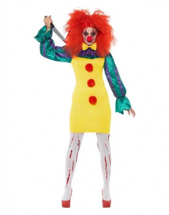 Classic horror clown lady...