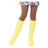 Disfraz de hippie. Cubrebotas amarillo hippie - disfrazdisfraz