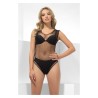 Body de rejilla negro