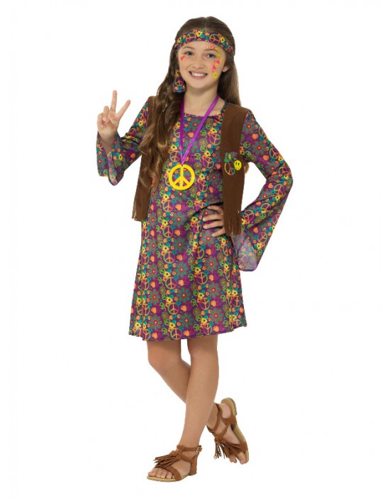 Disfraz de hippie pacifica...