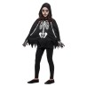 Disfraz de esqueleto infantil.  Poncho esqueleto - disfrazdisfraz