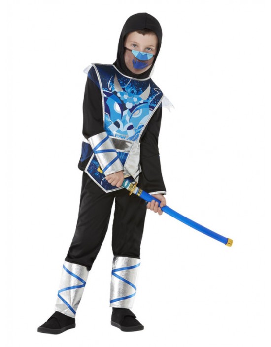 Disfraz de Ninja Azul con...