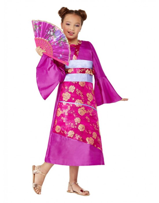Disfraz de geisha, Morado,...