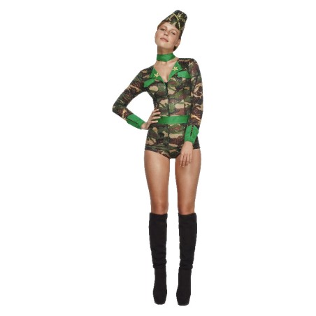 Disfraz de chica militar Fever