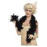 BOA DE PLUMAS NEGRA | disfrazdisfraz