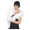 Boa de plumas blanca deluxe | Disfraces y accesorios | disfrazdisfraz