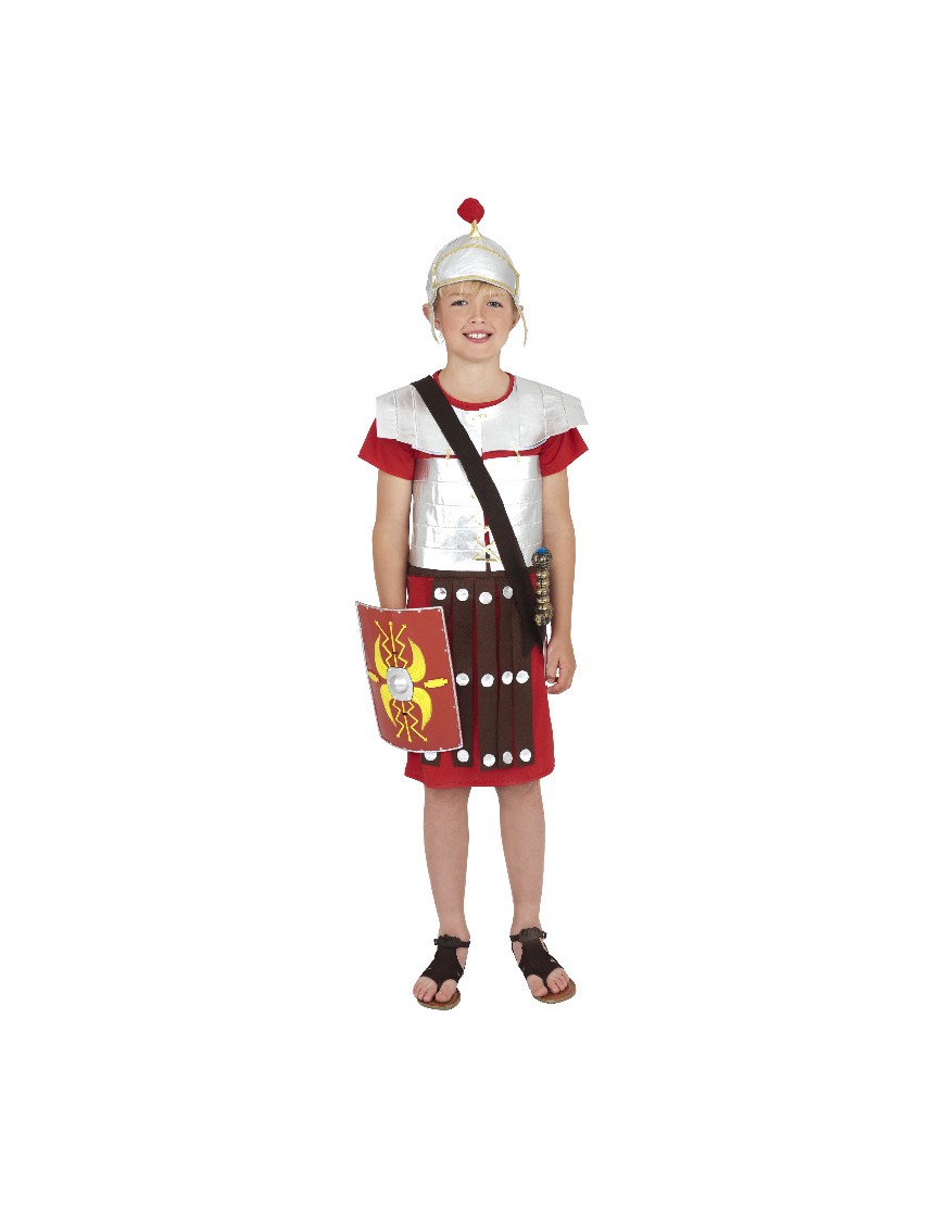 bombilla latitud Aplastar Disfraz de soldado de romano para niño