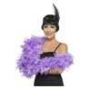 BOA DE PLUMAS LILAS | disfrazdisfraz