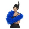 BOA DE PLUMAS AZUL | disfrazdisfraz