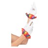 Guantes de payaso multicolor