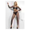 Body de rejilla largo