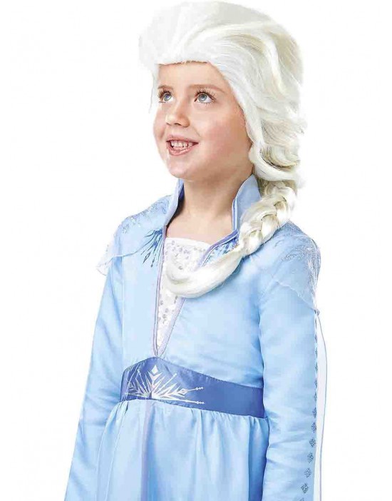Peluca Elsa Frozen 2 infantil