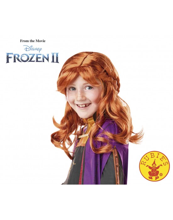 Peluca Anna Frozen 2 infantil