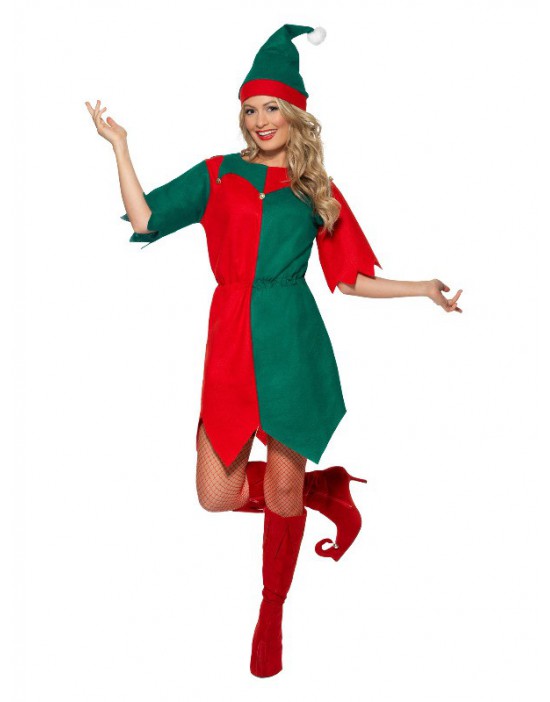 Disfraz de Elfo para mujer