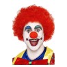Peluca de payaso loco roja - disfrazdisfraz