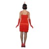 Disfraz de Charleston Rojo para mujer. Disfraces Años 20