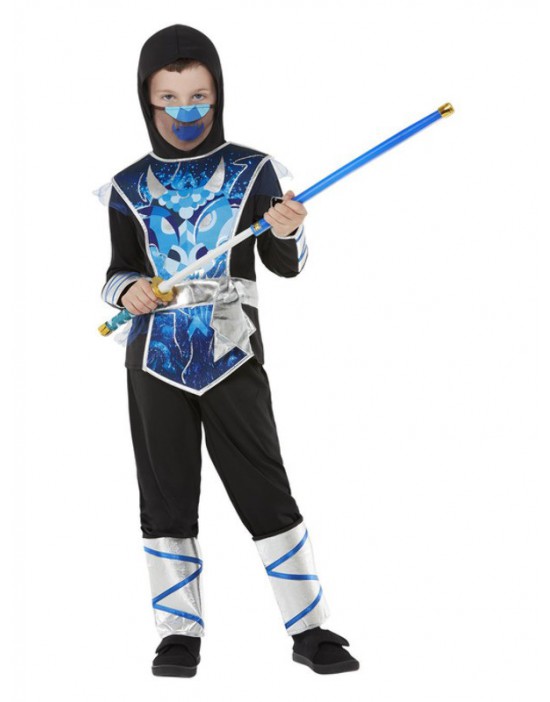 Disfraz de Ninja Azul con...