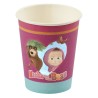 Decoración para fiestas. Vasos Masha y El Oso - disfrazdisfraz