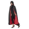 Capa de Vampiro reversible roja y negra - disfrazdisfraz