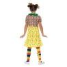 Disfraz de payaso de colores para niña - Disfrazdisfraz