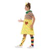 Disfraz de payaso de colores para niña - Disfrazdisfraz
