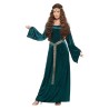 Disfraz de doncella medieval para mujer