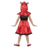 Disfraz de caperucita roja feroz para niña - disfrazdisfraz
