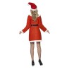 Disfraz de Miss Santa deluxe