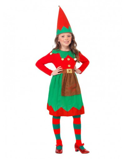 Disfraz Elfa para Niña