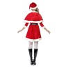 Disfraz de Miss Santa con capa