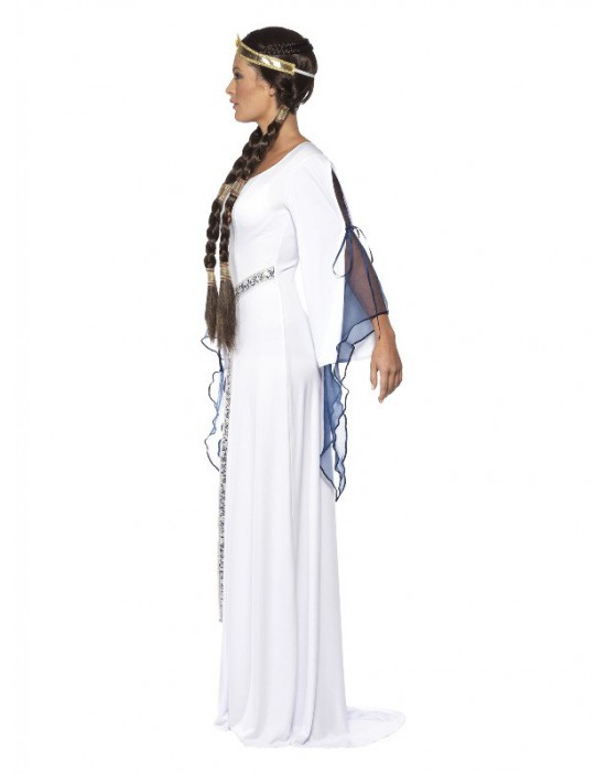 Disfraz doncella medieval